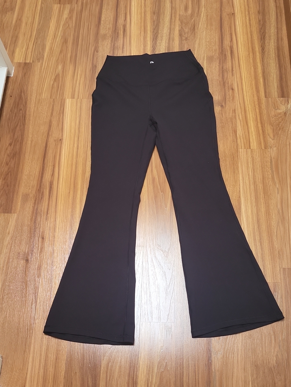 Reflex Black Boot-Cut Flare Yoga Pants